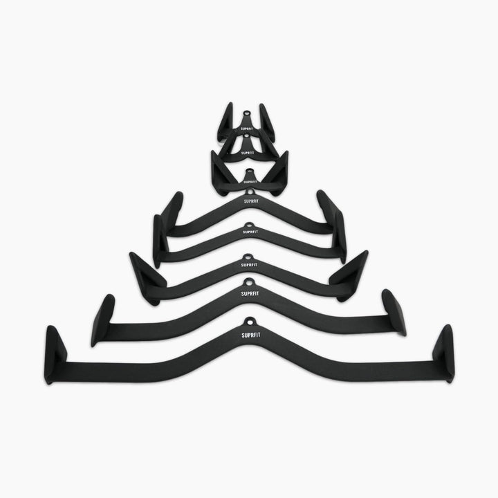 Suprfit Lat Performance Grip Set (8-teilig) - Hergestellt aus hochwertigem Eisen mit einer maximalen