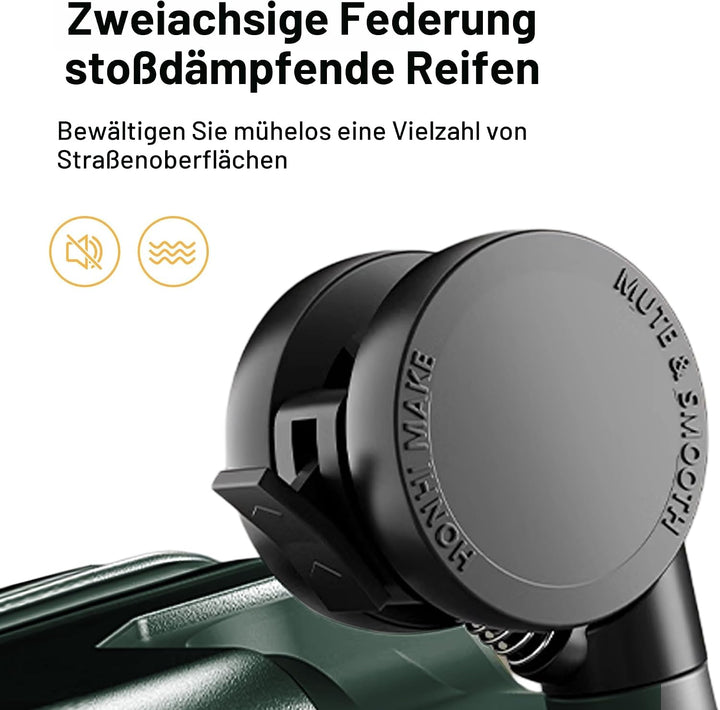 Handgepäckkoffer für Frühjahr/Sommer, fluglinienzugelassen, mit TSA-Schloss, 360°-Rollen, PC-Hartsch