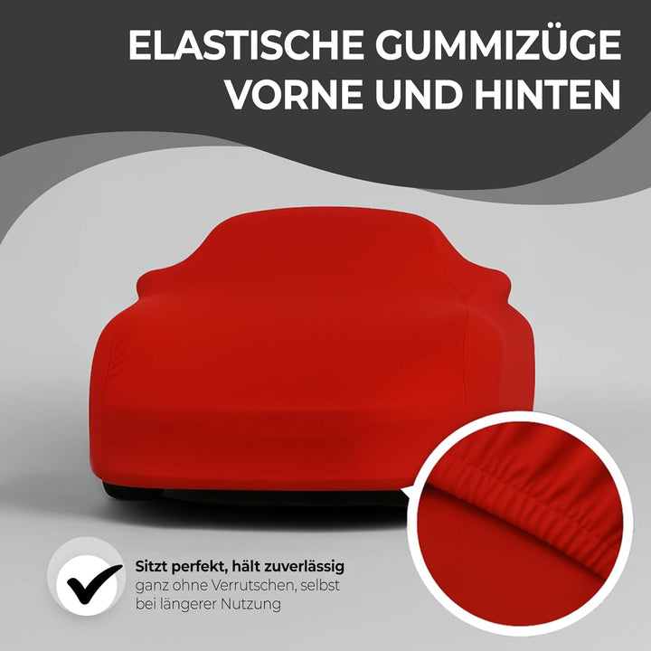 Car-e-Cover, Autoschutzdecke Perfect Stretch, elegant formanpassend, atmungsaktiv für den Innenberei