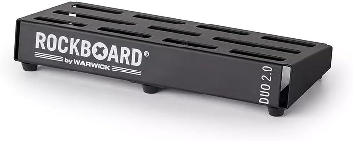 RockBoard DUO 2.0 Pedalboard with Gig Bag Schwarz, Schwarz