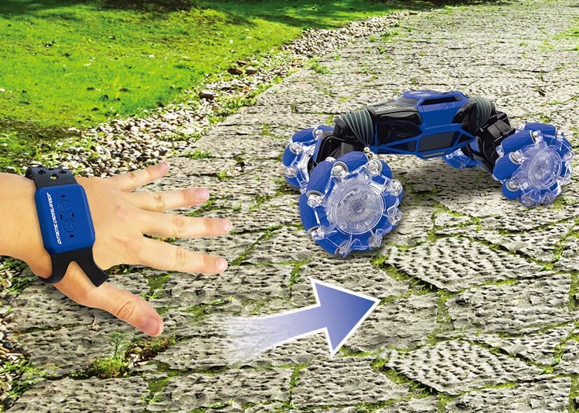 Lexibook Extreme Crosslander Leuchtendes geländegängiges funkgesteuertes Auto, Armband-Fernbedienung