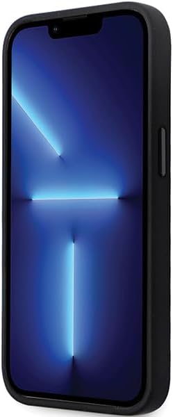 Karl Lagerfeld KLHCP14LSMHCNPK Hülle für iPhone 14 Pro 6.1" Schwarz hardcase Silicone C Metal Pin