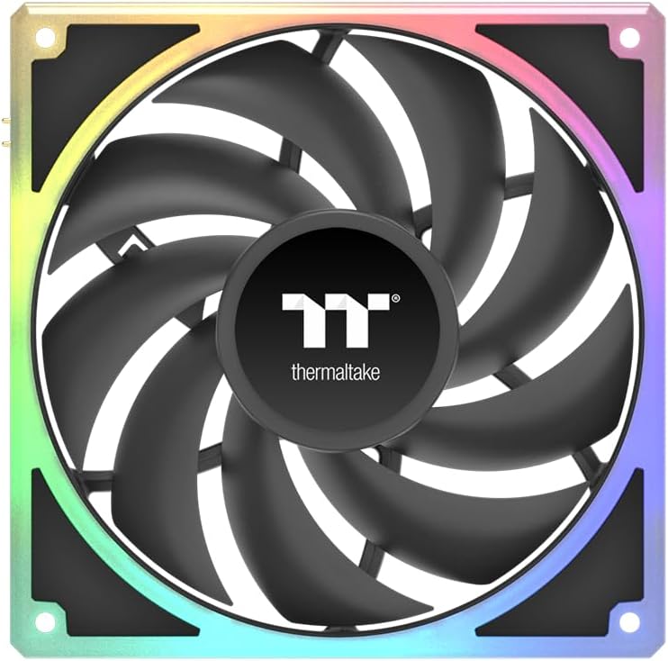 Thermaltake TOUGHFAN EX 120 | ARGB | 3Pack ARGB 120mm Black, ARGB 120mm Black