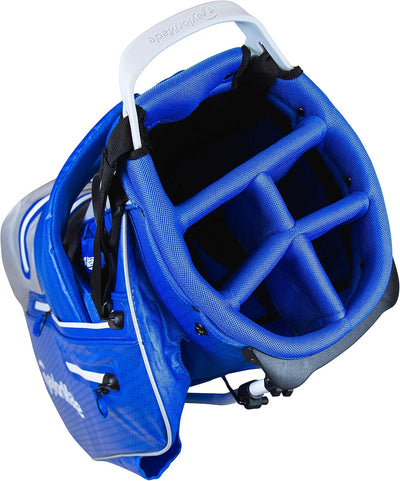 TaylorMade Flextech Waterproof wasserdichte Standtasche Einheitsgrösse Königsblau/silberfarben, Einh