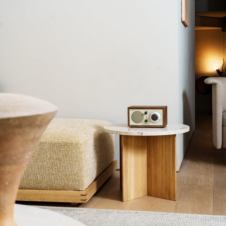 Tivoli Audio Model One BT Bluetooth UKW-/MW-Tisch Radio (Walnuss/Beige) Walnuss / Beige, Walnuss / B