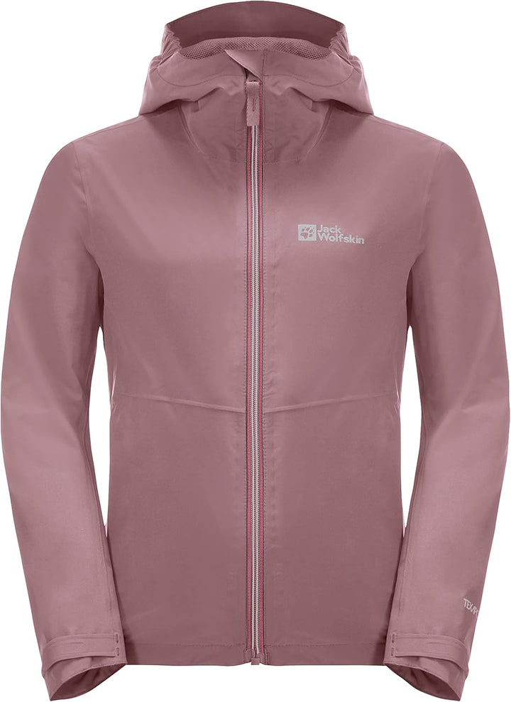 Jack Wolfskin Unisex Jwp Shell K Regenjacke 116 ash mauve, 116 ash mauve