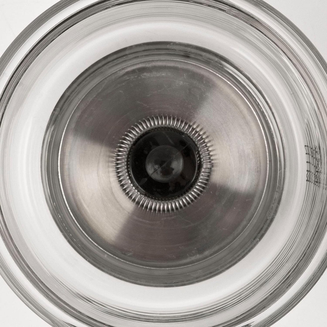 Girmi ML70 Milchaufschäumer, 600 W, Fassungsvermögen 250 ml, Glasbehälter, automatische Abschaltung,