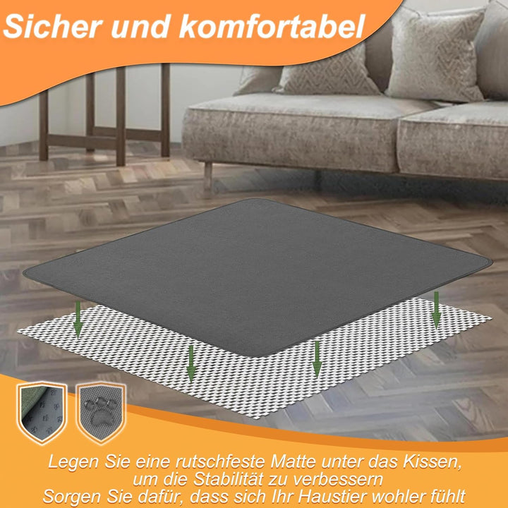 Waschbare Hundepads 91x122 cm 3er Set，Waschbare Haustier-Urinunterlage Schnell Absorbierend, Wasserd