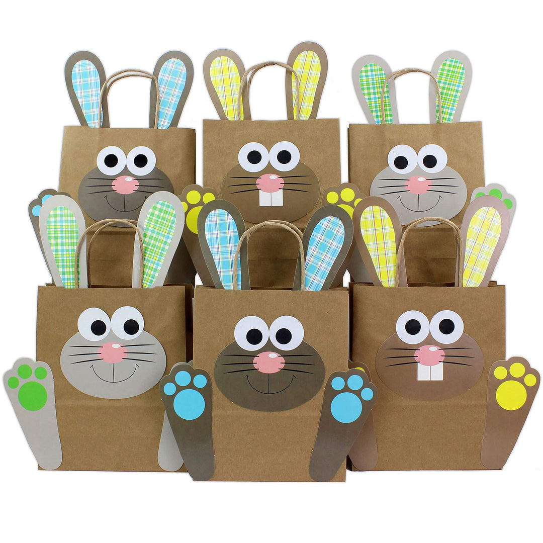 Papierdrachen DIY Osternester zum Befüllen und Basteln - Geschenktüten für Kinder mit Osterhasen in