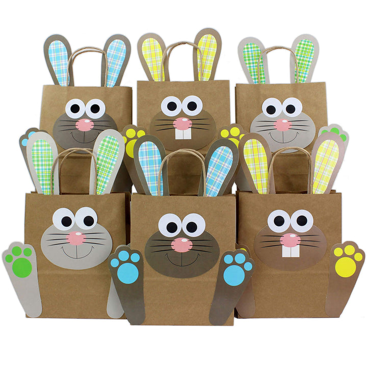 Papierdrachen DIY Osternester zum Befüllen und Basteln - Geschenktüten für Kinder mit Osterhasen in