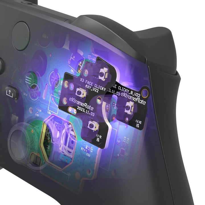 eXtremeRate ABXY Taktile Clicky V2 Kit für Xbox Series X/S & für Xbox One S/X Controller, DIY-Upgrad