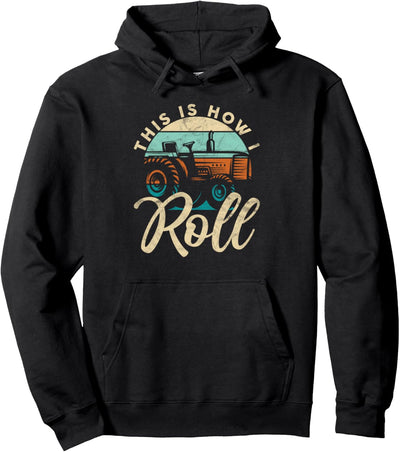 Lustiger Bauer So rolle ich Farming Pullover Hoodie
