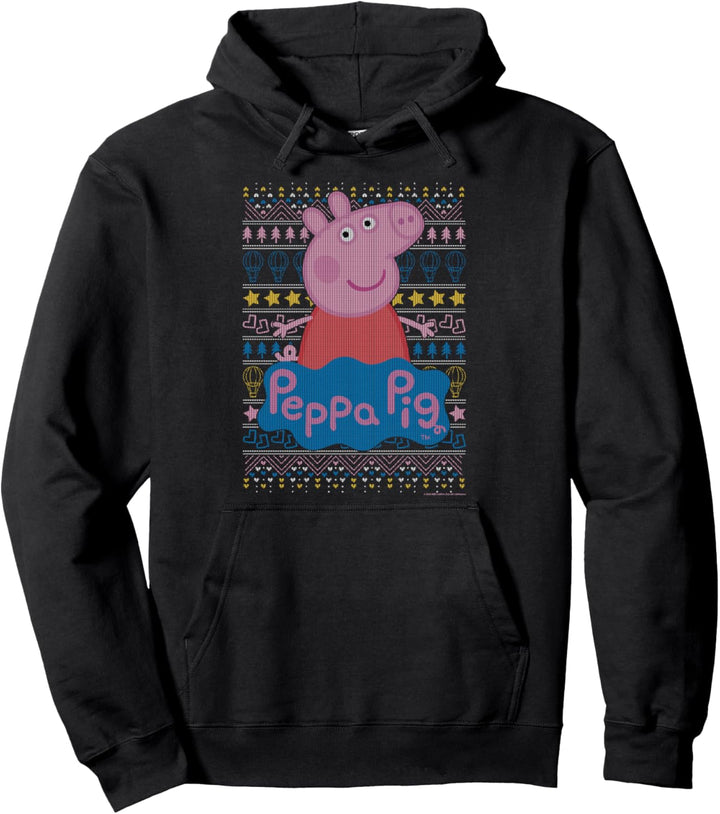 Peppa Pig Christmas Sweater Pullover Hoodie