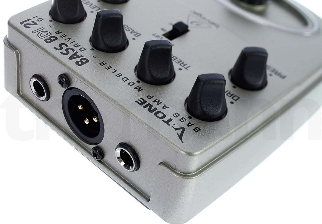 Behringer V-TONE BASS DRIVER DI BDI21 Bass Amp Modeler/Direct Recording Preamp/DI Box V-TONE BASS DR