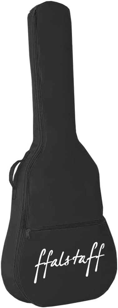 Klassische/akustische Gitarrentasche, 91 cm_Schwarz, gitarrentasche