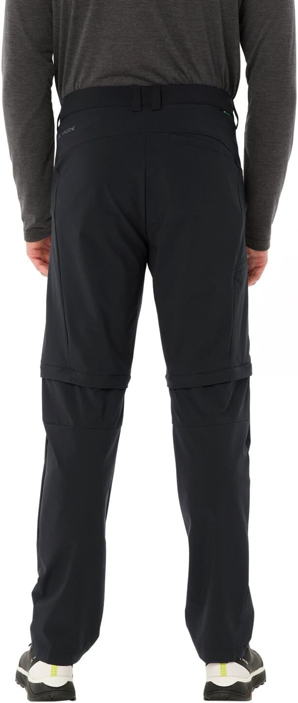 VAUDE Wanderhose Herren Farley Stretch Zip-Off Pants II, Wasserabweisende Herren Wanderhose Zip Off,