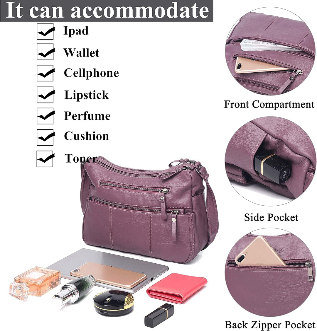 Geldbörsen für Damen, weiches PU-Leder, Umhängetasche, Damen, Umhängetasche, Taschenbücher Taro-11,8