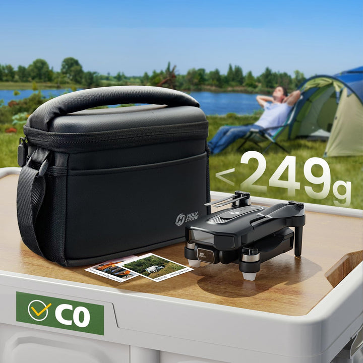 Holy Stone GPS Drohne mit Kamera 4K für Anfänger, HS460 Drohnen mit 26 Min. Lange Flugzeit, Bürstenl