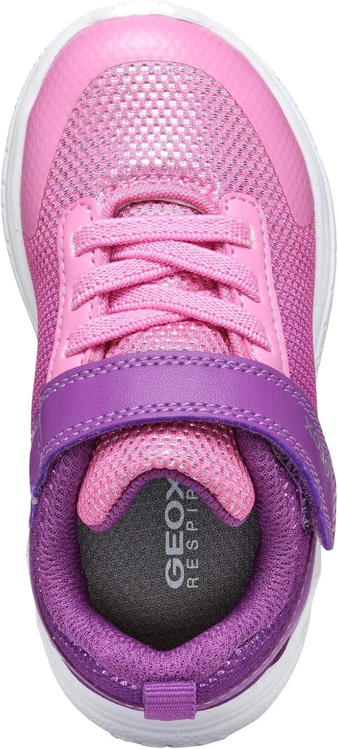 Geox Baby - Mädchen B Sprintye Girl ASneaker 20 EU Rose, 20 EU Rose