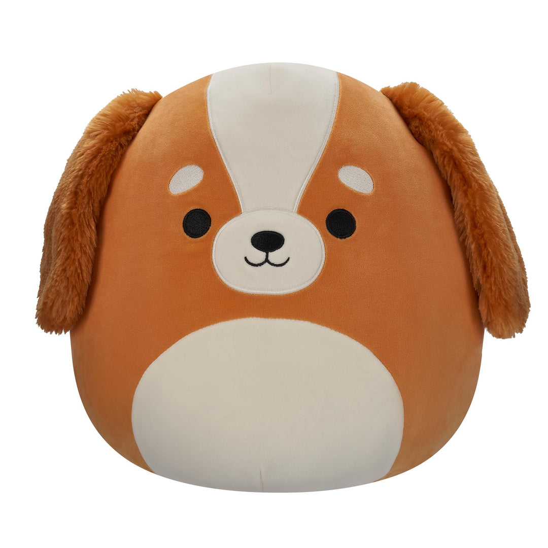 Squishmallows SQCR05413 - Ysabel der Spaniel 30 cm, offizielles Jazwares Plüsch, superweiches Kusche