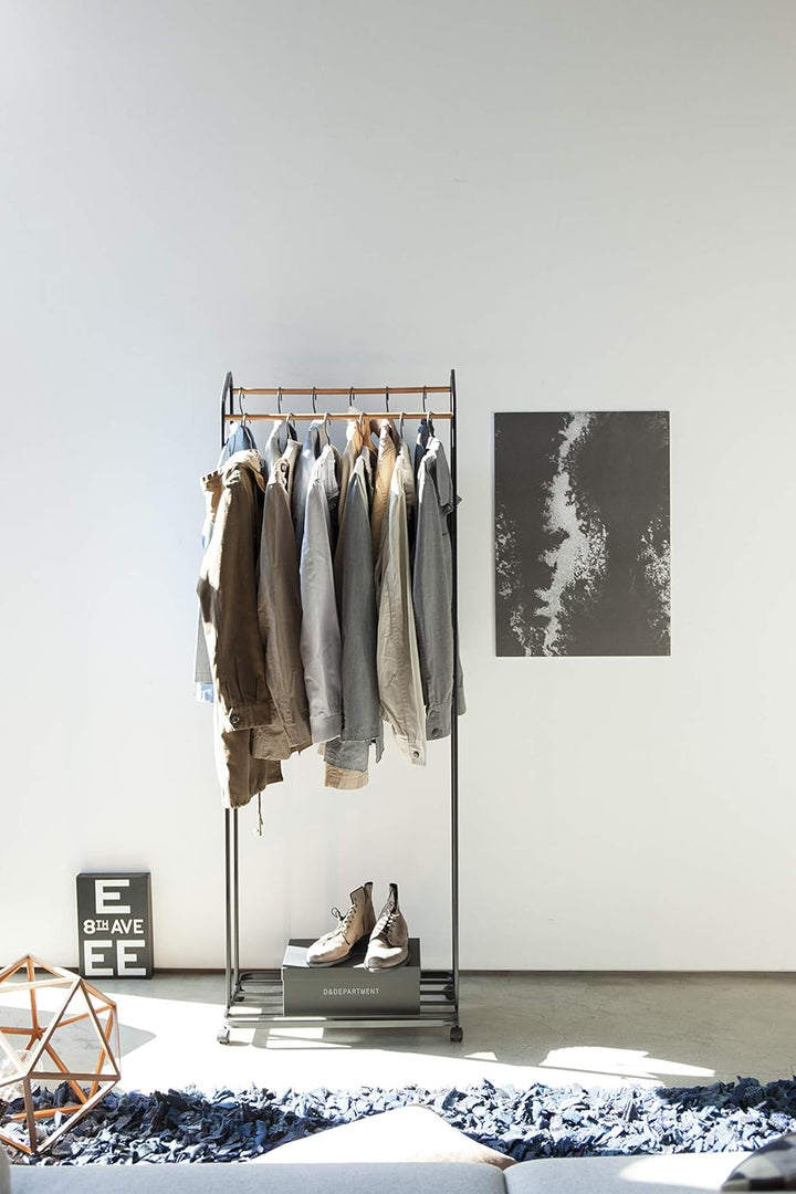 Coat Rack - Tower - black Schwarz, Schwarz