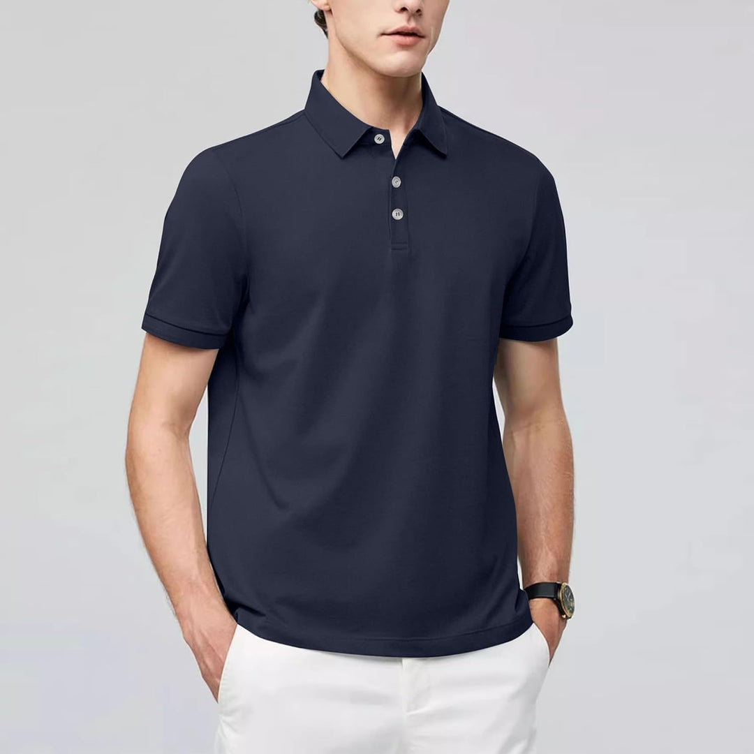 LiKing Herren Polo Shirts Baumwolle 3er Set Poloshirt Männer Hemd T-Shirt Kurzarm Shirt Einfarbig Ca