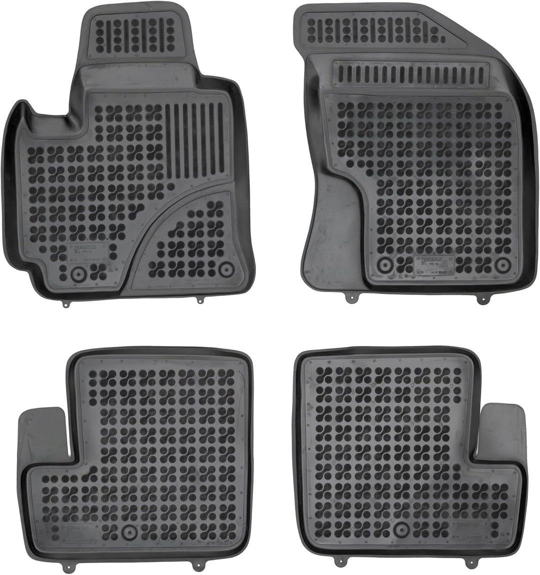 SMK Auto fussmatten gummimatten passt für Toyota RAV4 II 2003-2005 fussmatten Auto für alle Jahresze