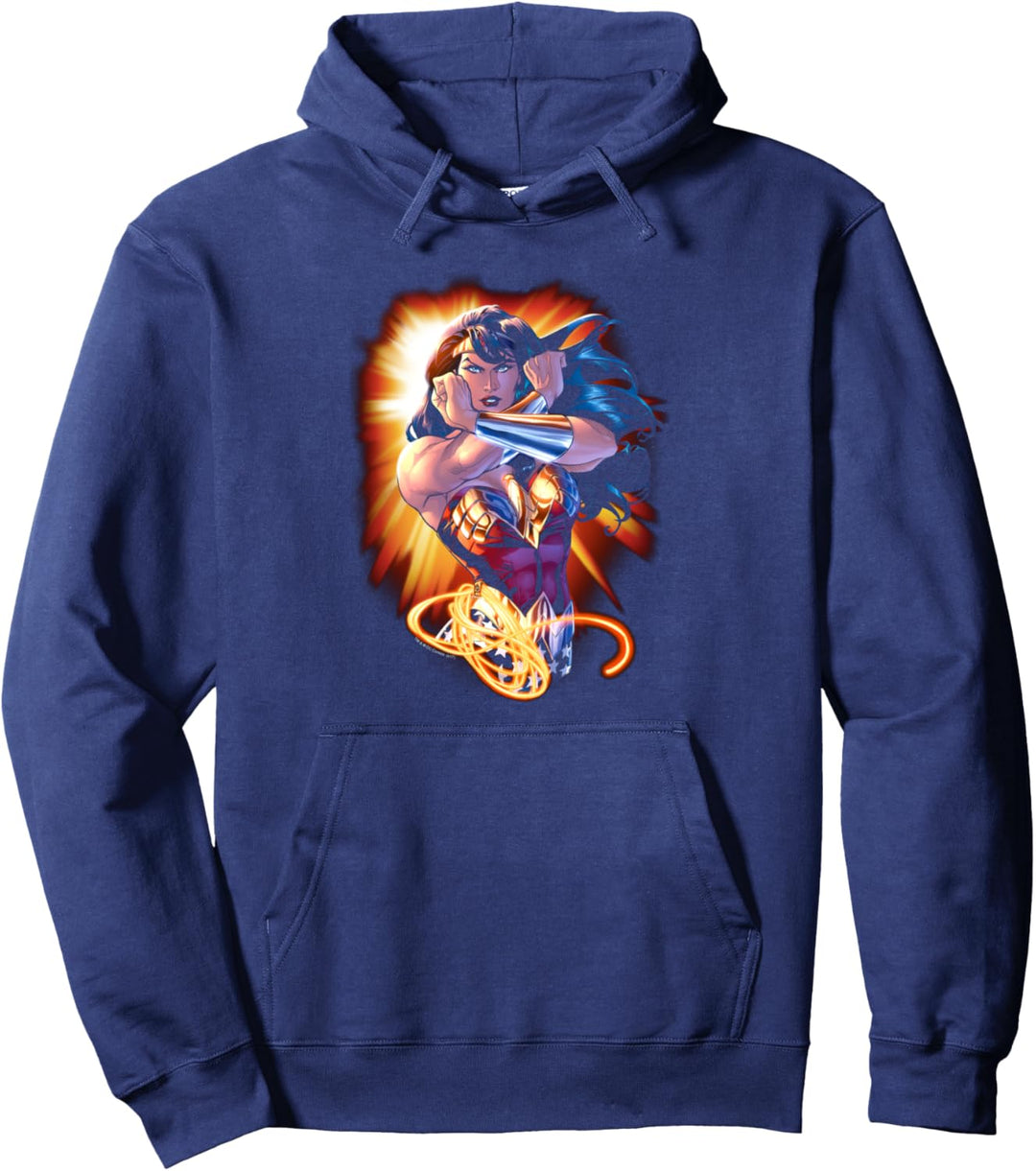 Wonder Woman Wonder Rays Pullover Hoodie