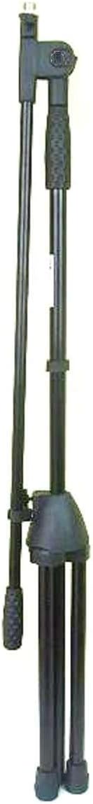 2 x Adam Hall S 5 BE - Mikrofon-Ständer mit Schwenkarm/Galgen, Mikrofon-Klammer Ø 23-36 mm &amp; Transpo