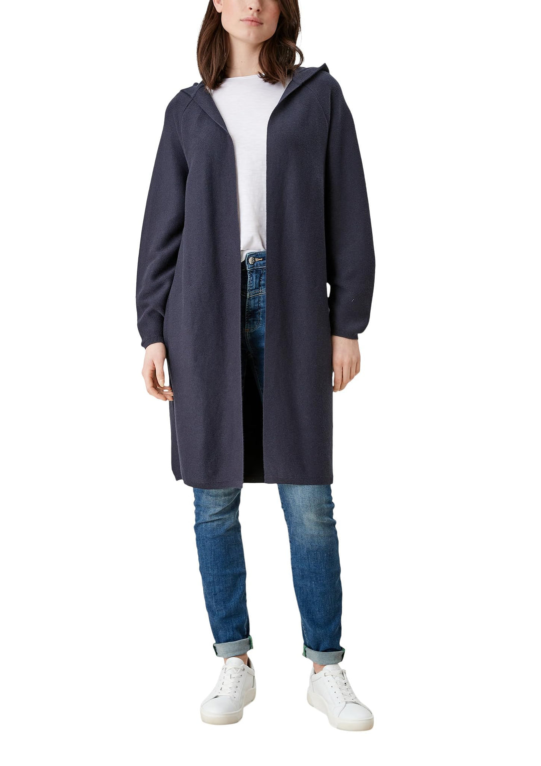 s.Oliver Damen Jacke Langarm 40 Navy, 40 Navy