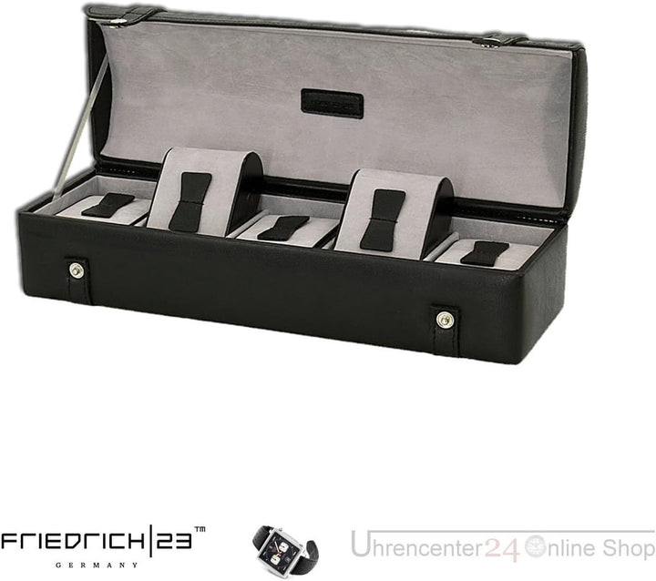 REDFORD 5 die klassiche Uhrentruhe von Friedrich|23 - Uhrenbox für 5 Armbanduhren