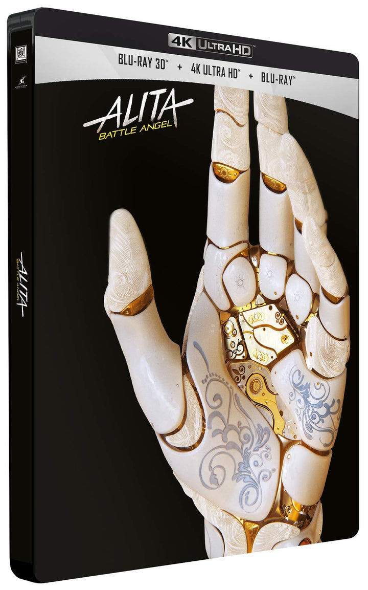 Alita: Battle Angel Steelbook [Blu-Ray]+[Blu-Ray 3D] [Region Free] (Deutsche Sprache. Deutsche Unter