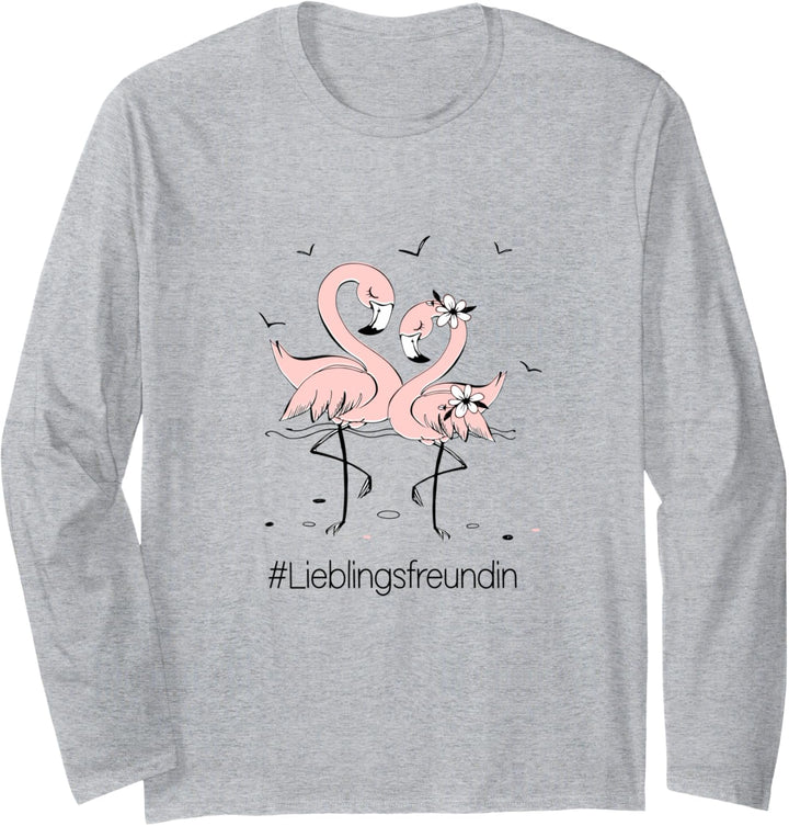 Lieblingsfreundin Freundinnen Beste Freundin Freunde Mädchen Langarmshirt