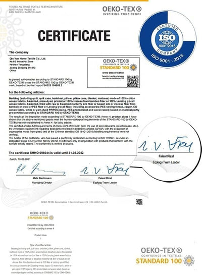 Oeko-TEX®-zertifizierter Seidenkissenbezug für 100% Seidenkissen, 22 Momme zertifizierte Vorteile fü