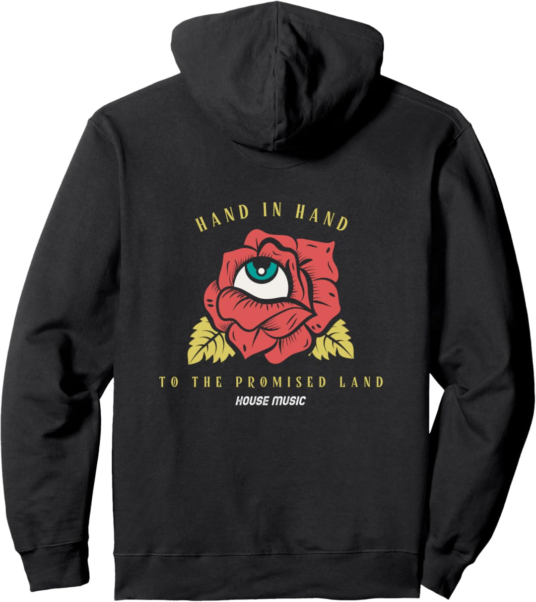House Music Deep House EDM DJ Festival Music Pullover Hoodie
