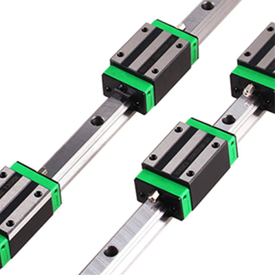 GooEquip Linearführung HGR15 600mm Linearschiene mit 4PCS Gleitblock + 1PCS SFU1605 600mm Kugelumlau