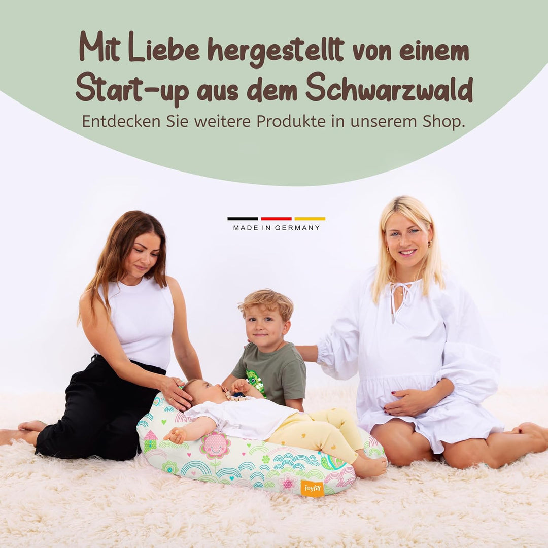joyfill Stillkissen I Von Hebammen Getestet I XXL Schwangerschaftskissen &amp; Seitenschläferkissen I La