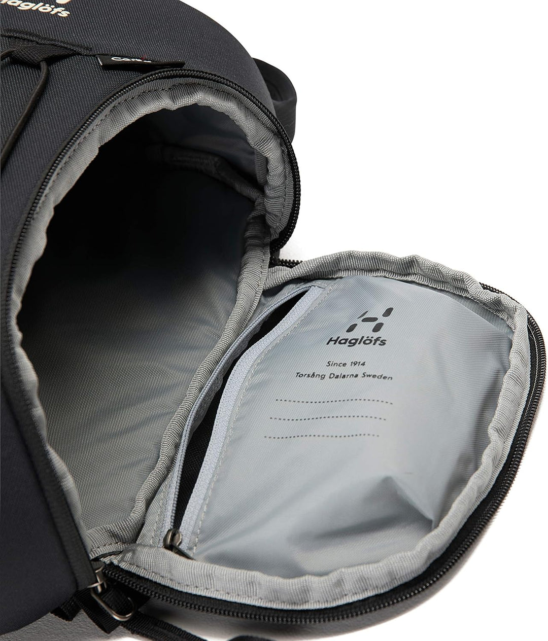 Haglöfs Unisex, Kinder Corker Junior Rucksack Einheitsgrösse 2c5- Schwarz (True Black), Einheitsgrös