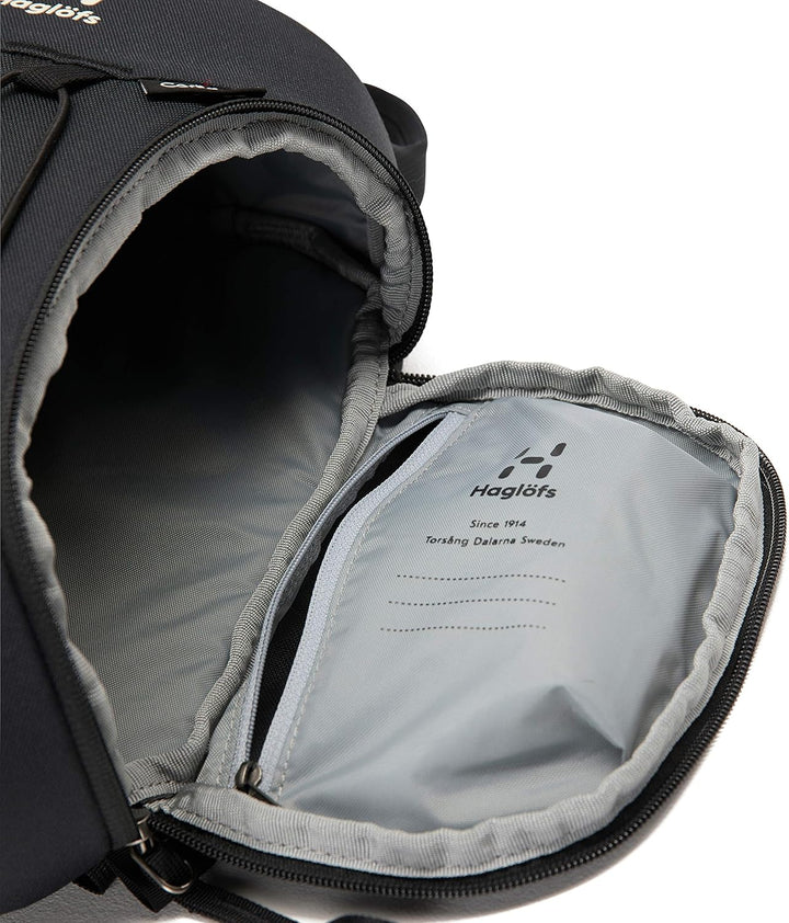 Haglöfs Unisex, Kinder Corker Junior Rucksack Einheitsgrösse 2c5- Schwarz (True Black), Einheitsgrös