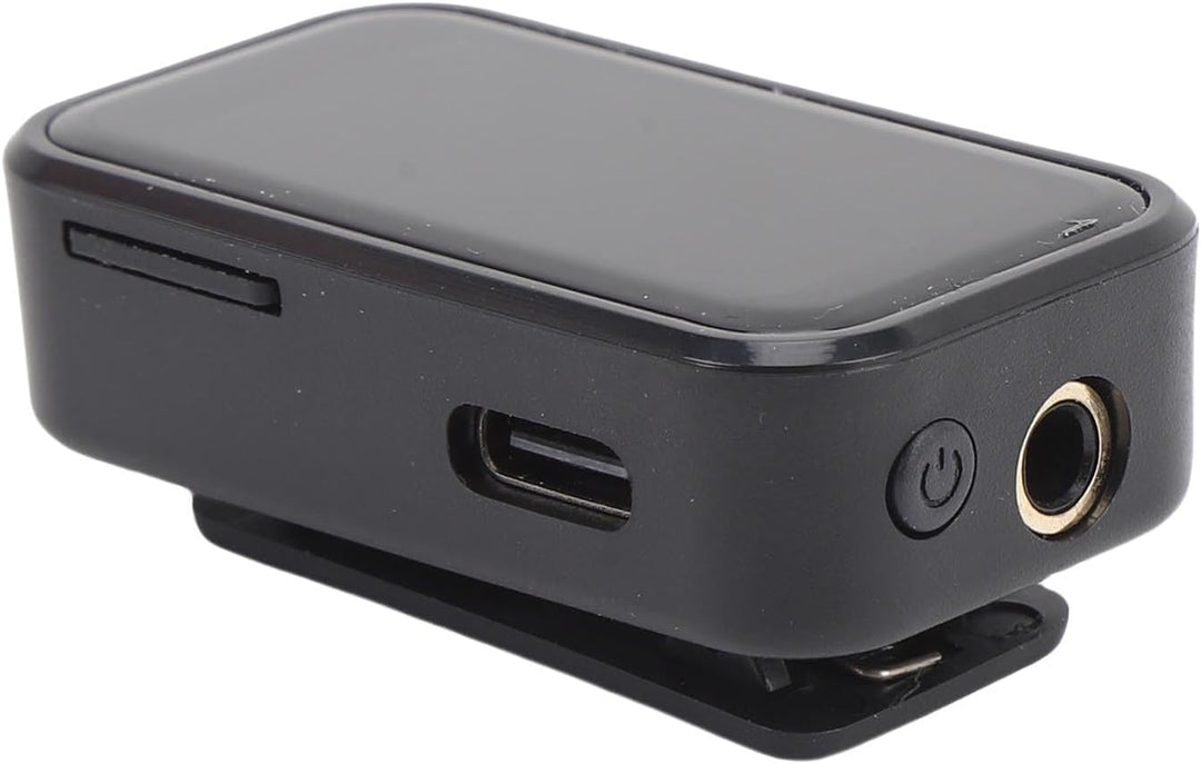 Jectse 32 GB MP3 Player mit Bluetooth, Tragbare MP3 Player mit Rückenclip, 1,47 Zoll Voller Touchscr