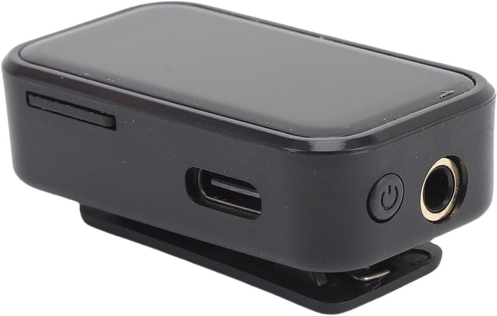 Jectse 32 GB MP3 Player mit Bluetooth, Tragbare MP3 Player mit Rückenclip, 1,47 Zoll Voller Touchscr