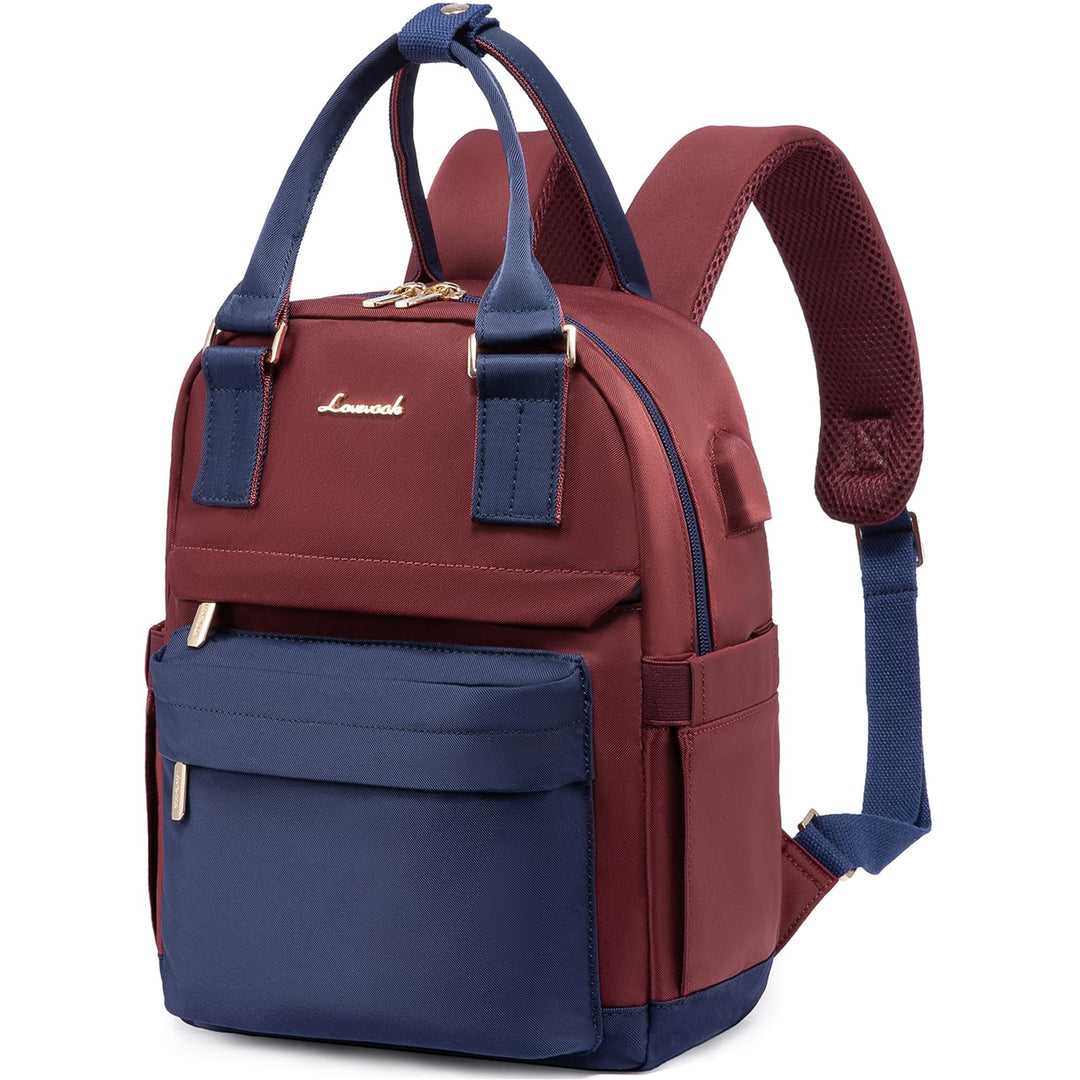 LOVEVOOK Rucksack Damen Klein, Wasserdicht Cityrucksack Handtasche 2 in 1, Mini Tasche Daypack Backp