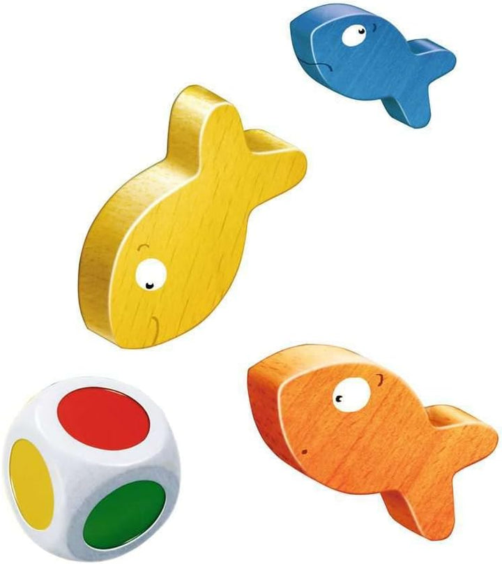 Ravensburger Kinderspiel 21420 - Tempo kleine Schnecke &amp; 23334 - Tempo, kleine Fische, Mitbringspiel