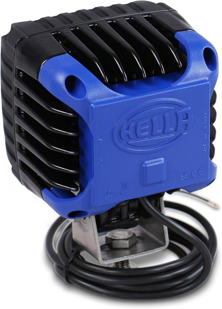 HELLA - LED-Arbeitsscheinwerfer - Power Beam 2000 - 12/24V - 2200lm - Anbau/geschraubt - schwenkbare