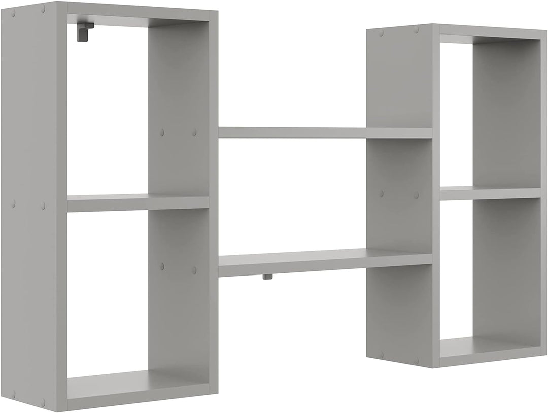 KUBUTKU Dekorativ Wandregal mit 5 Böden 102x60x18 Design Skandinavischer Modern für Wohnzimmer Küche
