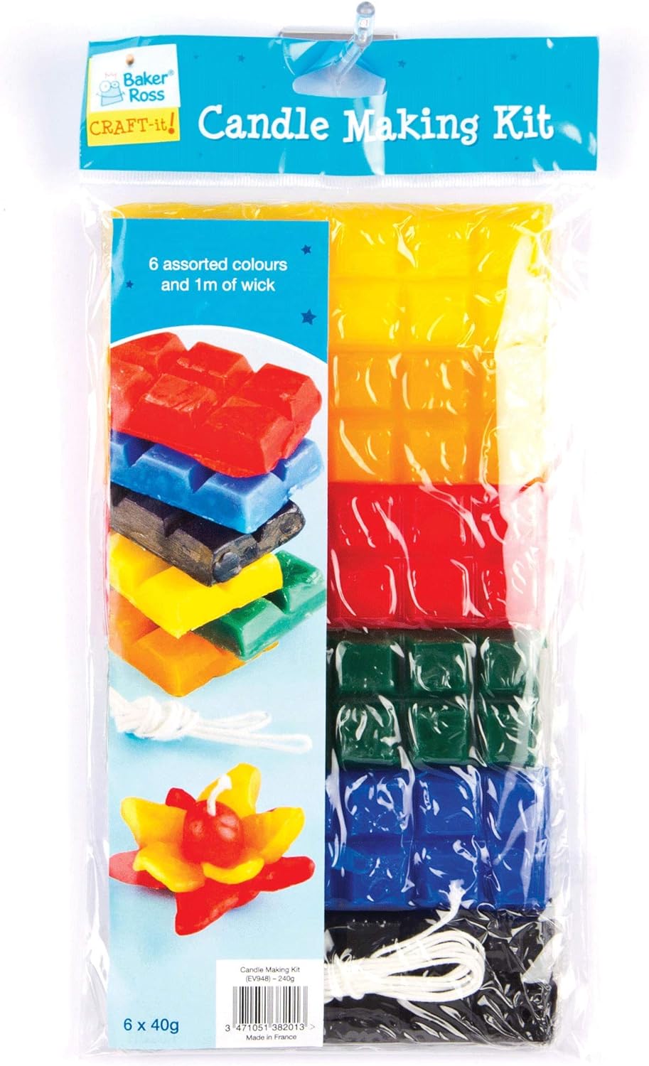 Baker Ross EV948 Kerzenherstellungs-Set
