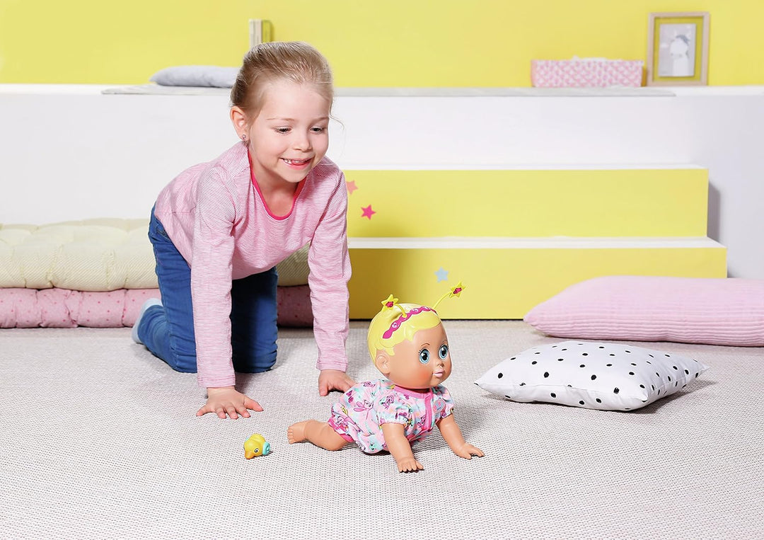 BABY born 825884 Funny Faces KrabbelBaby Puppe, bunt