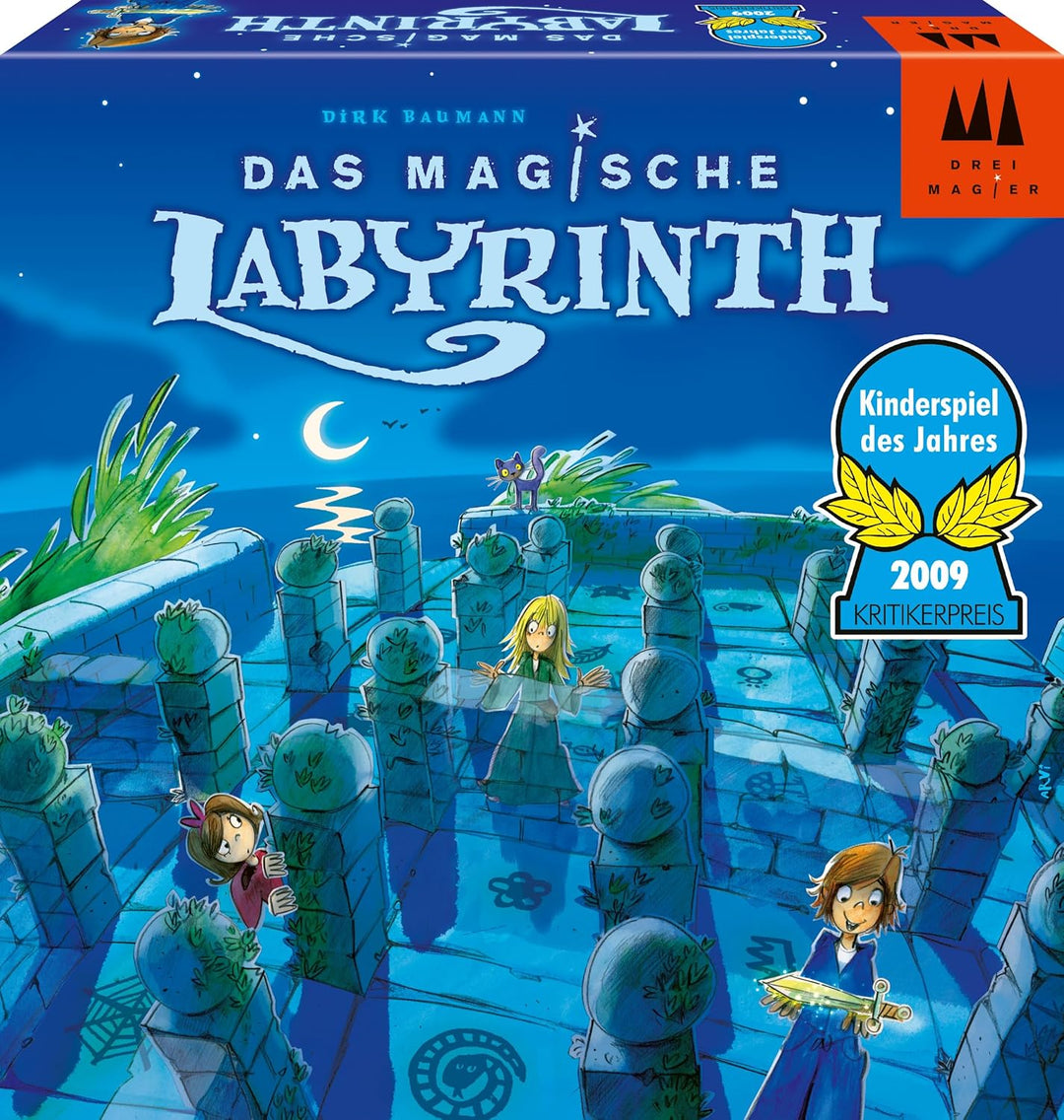 Schmidt Spiele 40848 Das Magische Labyrinth, Drei Magier, Kinderspiel des Jahres 2009 Single, Single