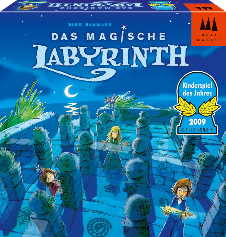 Schmidt Spiele 40848 Das Magische Labyrinth, Drei Magier, Kinderspiel des Jahres 2009 Single, Single