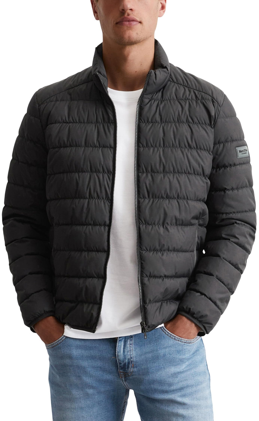 Marc O'Polo Herren Woven Outdoor Jackets XXL Schwarz, XXL Schwarz